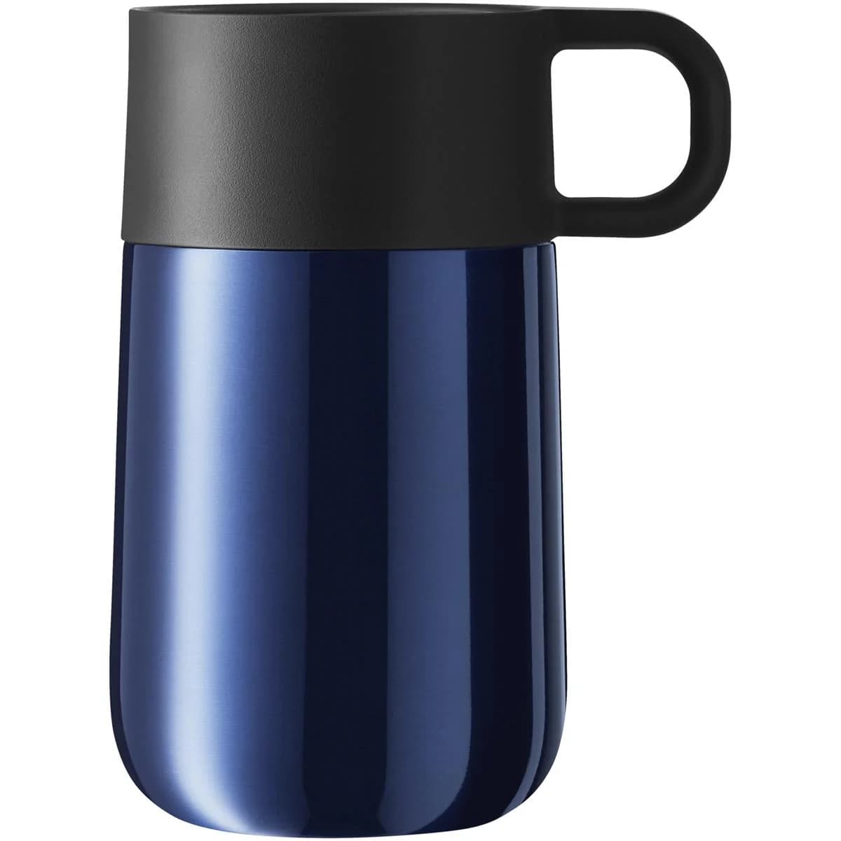 Kişisel Termos Kısa Lacivert 0.30L