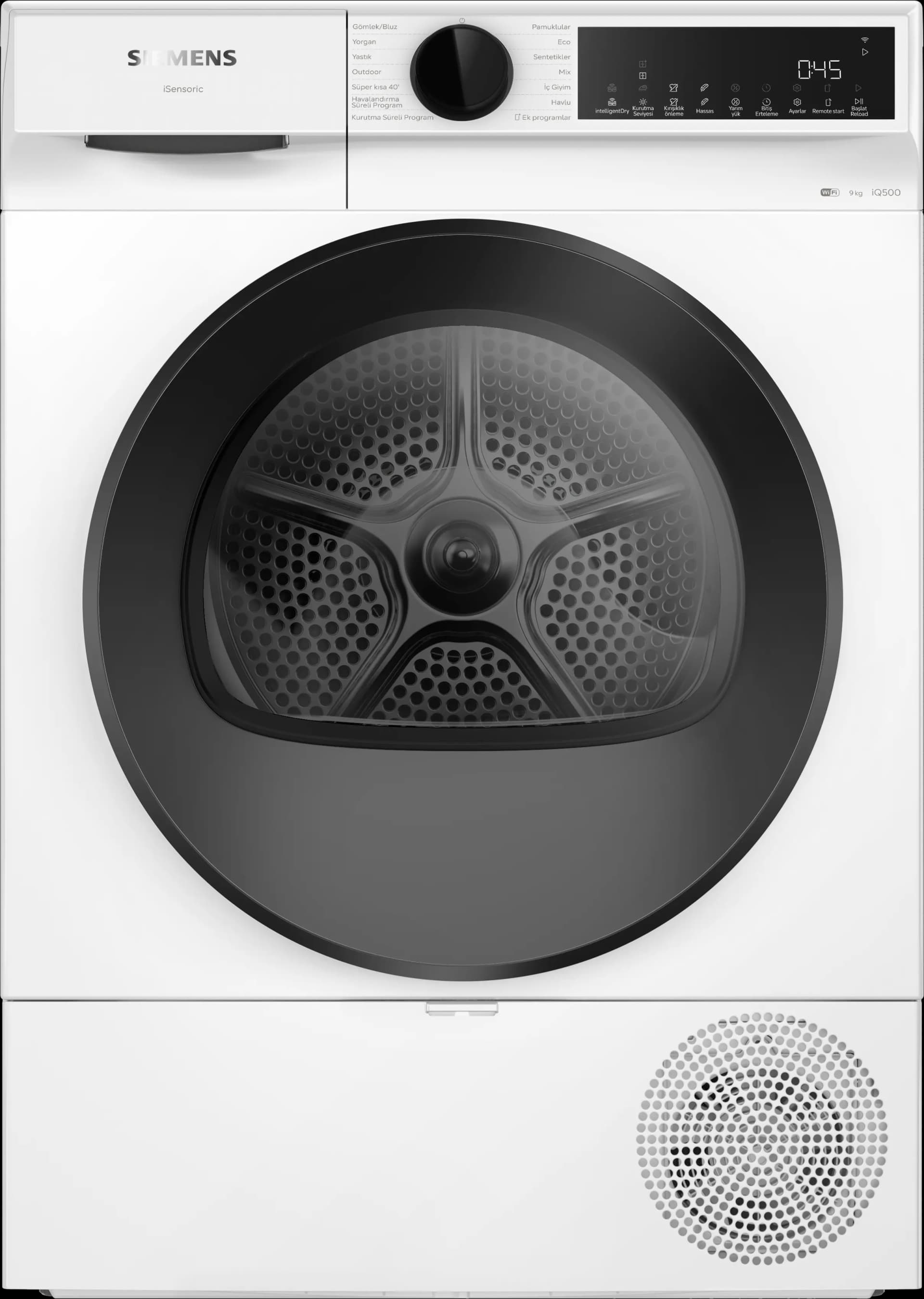 iQ500 Isı Pompalı Kurutma Makinesi 9 kg