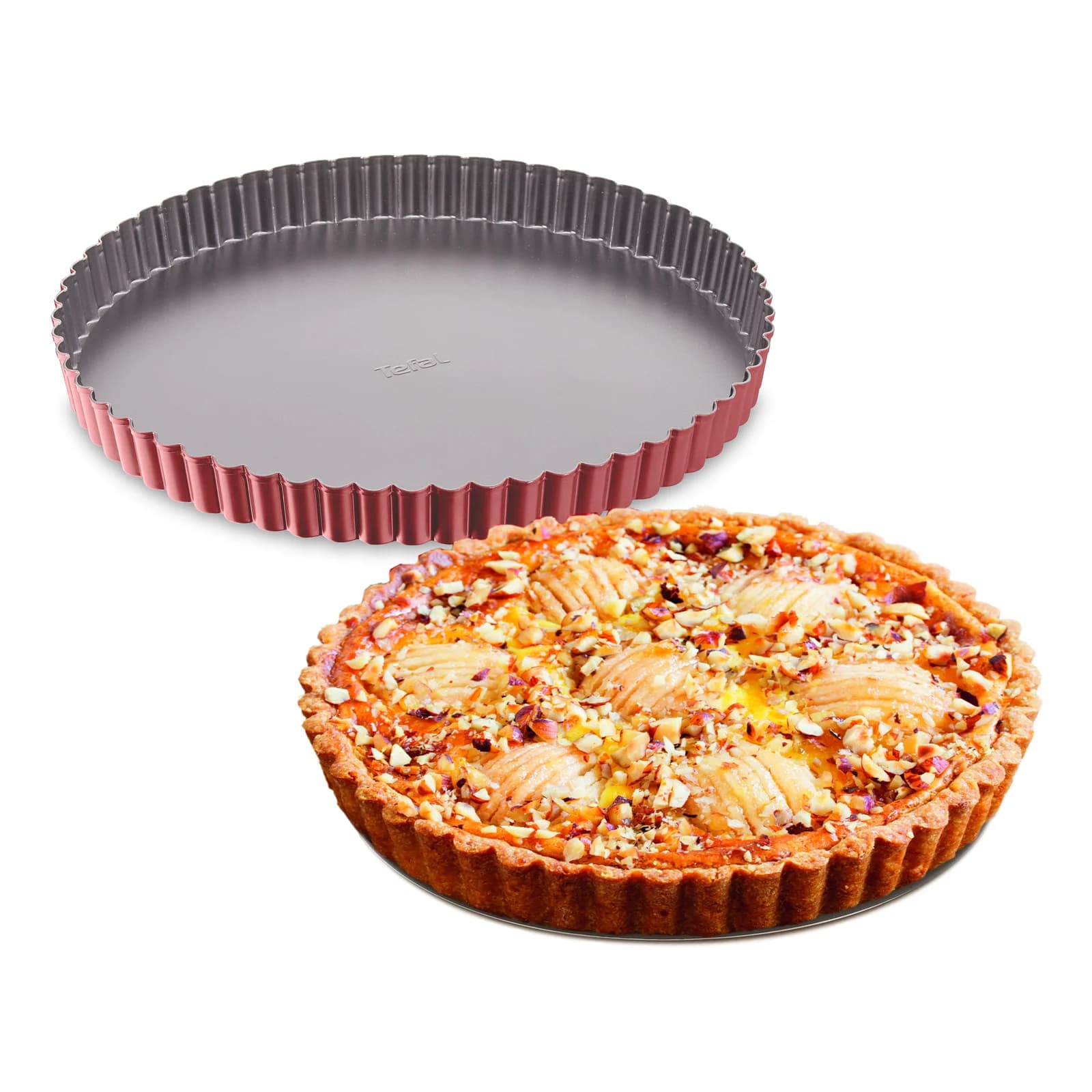 DeliBake Çıkarılabilir Tabanlı Tart Kalıbı 28 cm
