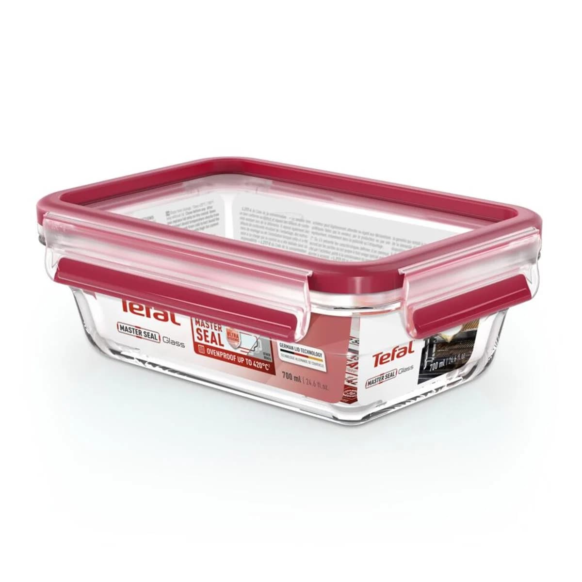 MasterSeal Fresh Cam Saklama Kabı 0.7L
