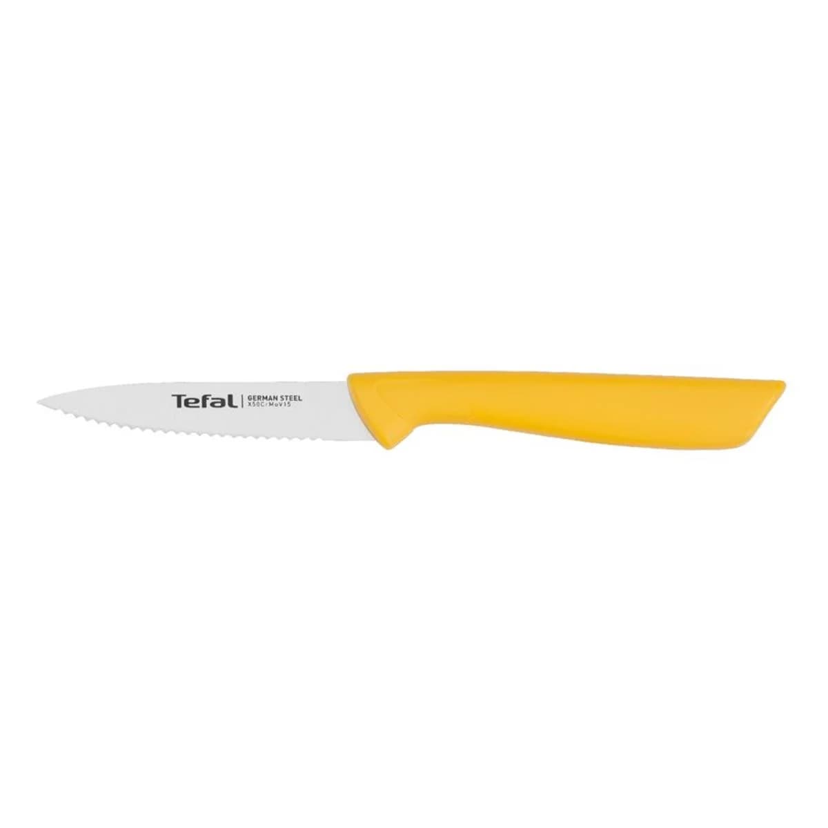 Colorfood Tırtıklı Soyma Bıçağı 8cm Sarı