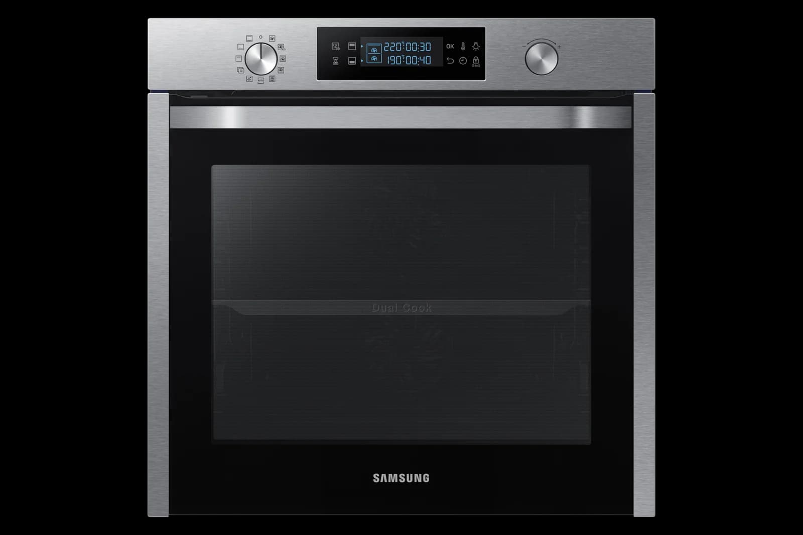 NV75K5541RS DualCook - İkili Pişirme Teknolojili Elektrikli Fırın, 75 Lt Geniş İç Hacim, Paslanmaz çelik
