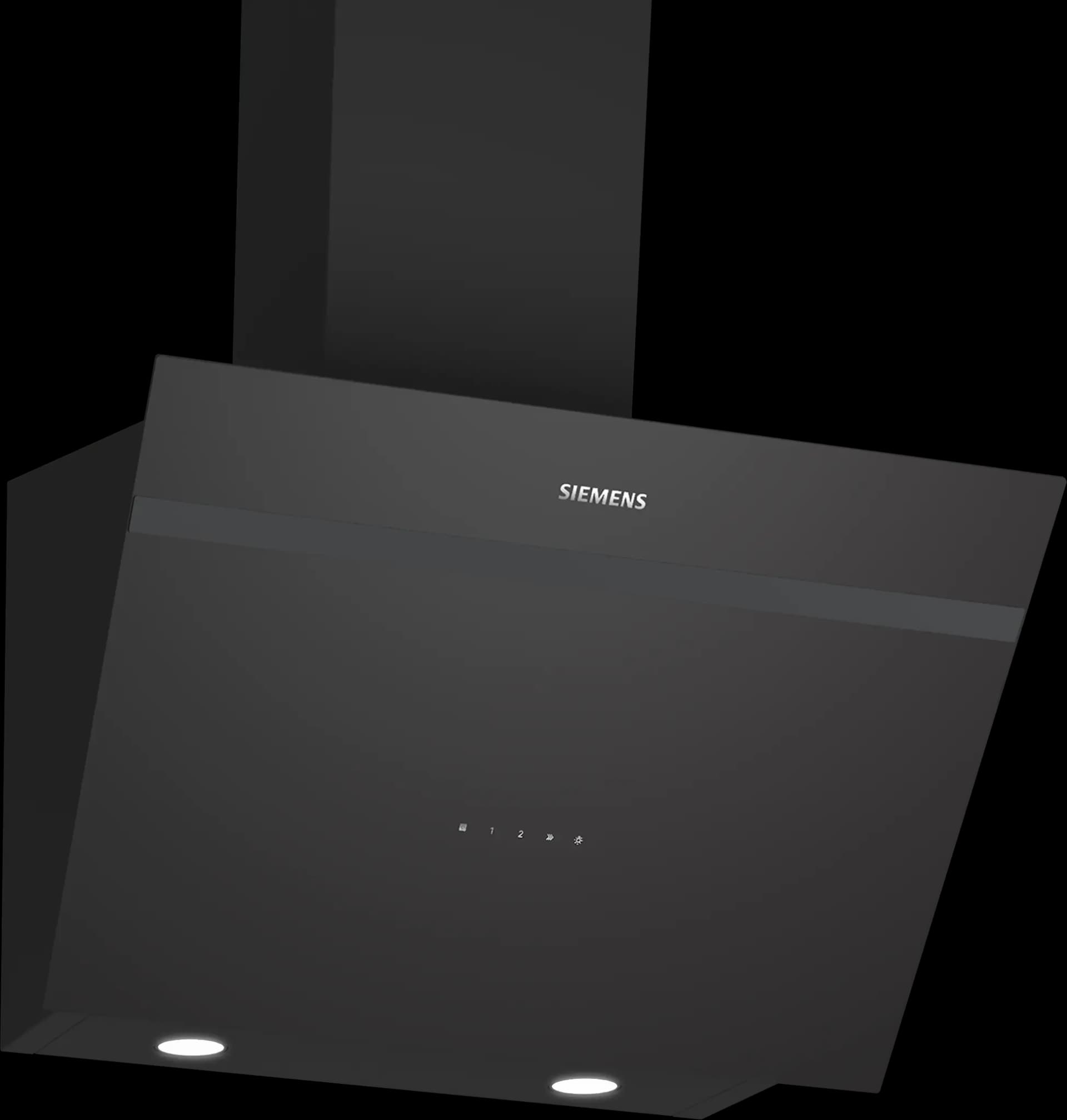iQ300 Duvar Tipi Davlumbaz 60 cm Siyah Cam, Siyah