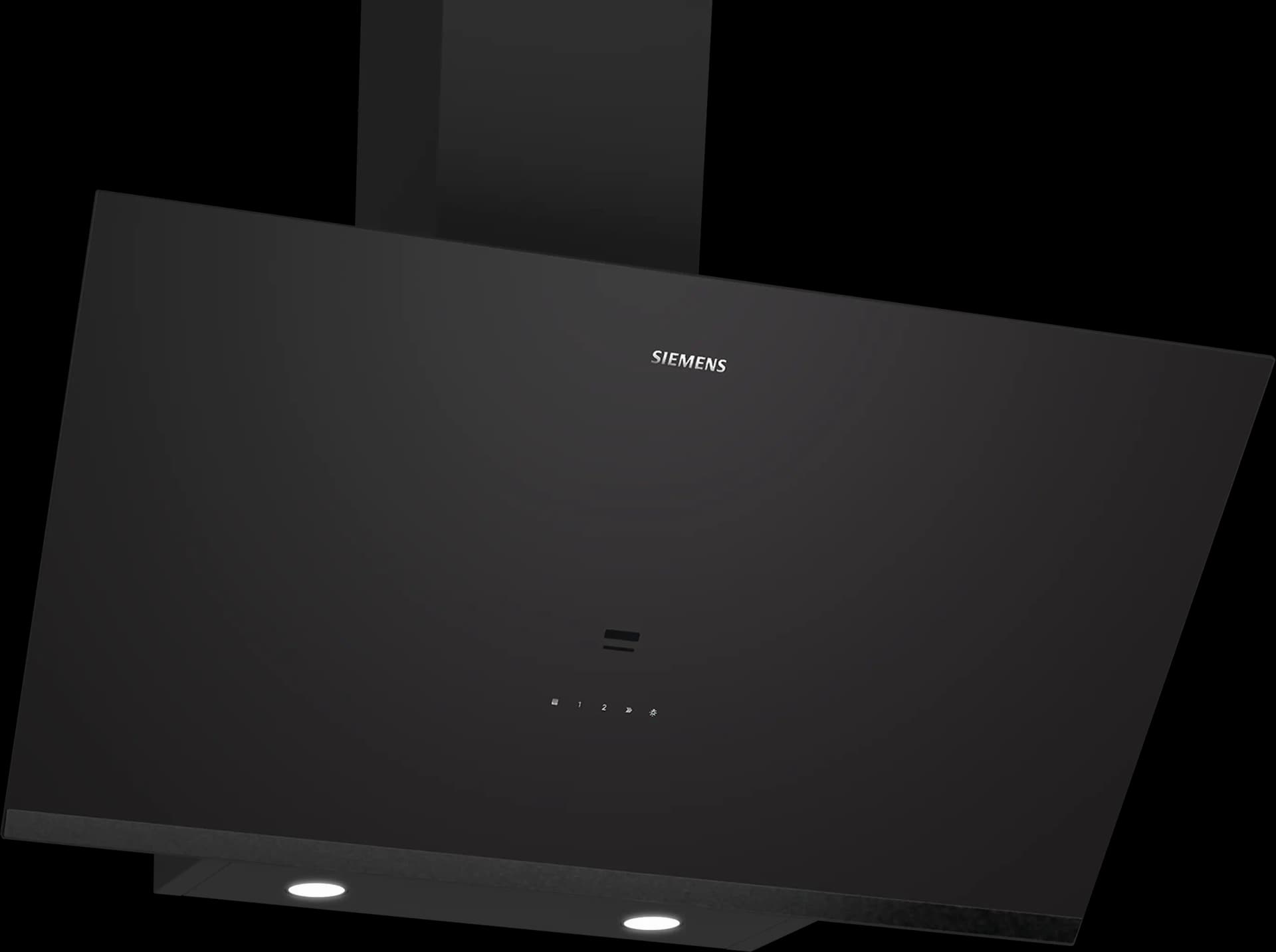 iQ500 Duvar Tipi Davlumbaz 90 cm Siyah Cam, Siyah