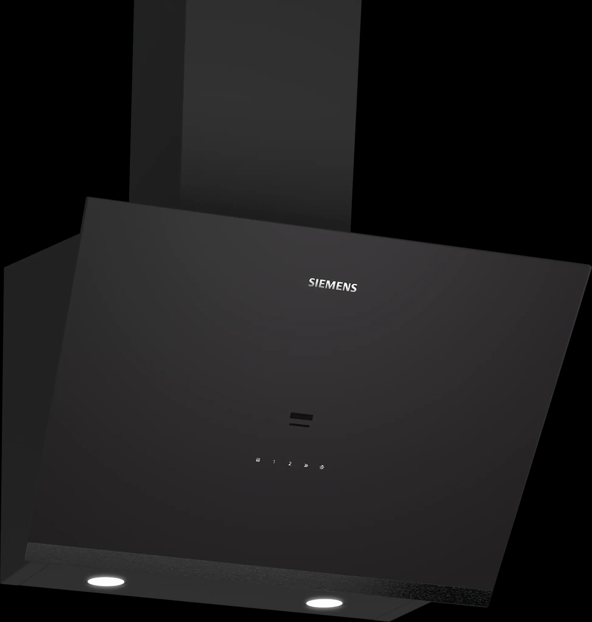 iQ500 Duvar Tipi Davlumbaz 60 cm Siyah Cam, Siyah