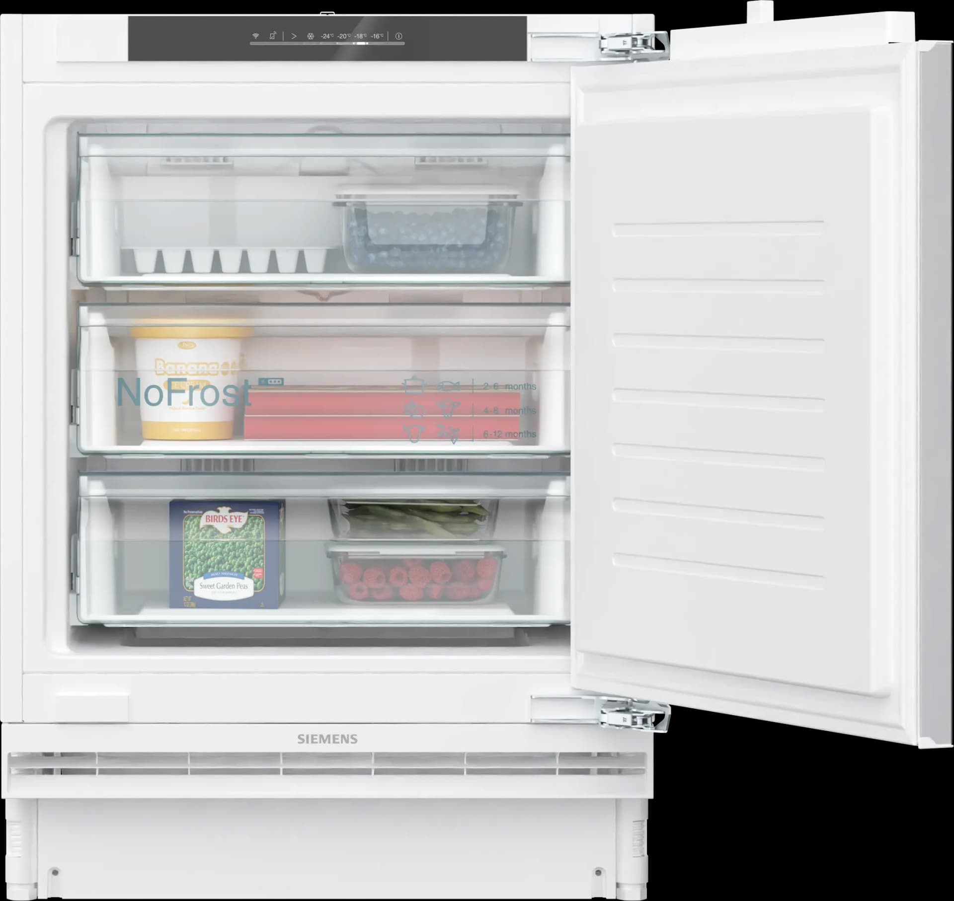 iQ500 Ankastre Derin Dondurucu 82 x 59.8 cm softClosing Düz Menteşe
