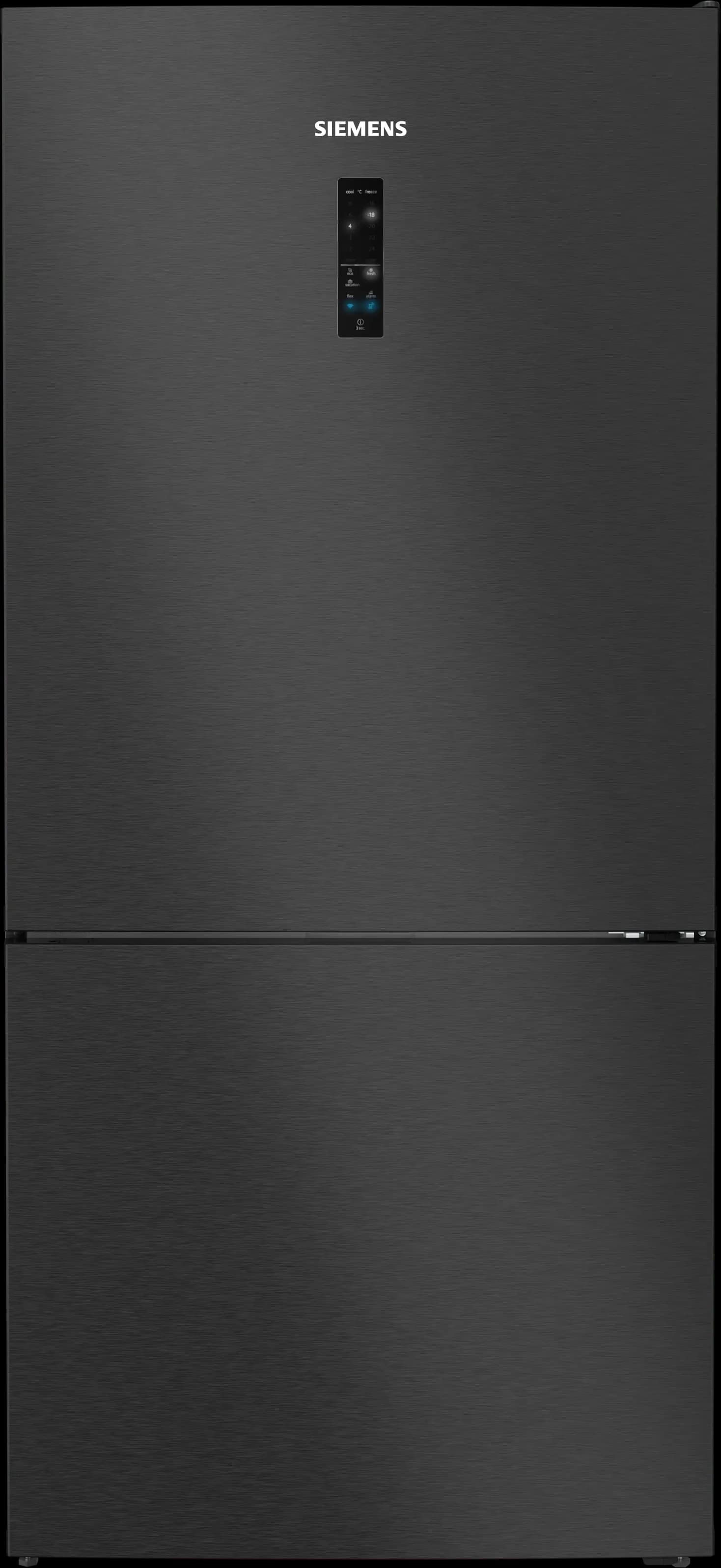 iQ700 Alttan Donduruculu Buzdolabı 186 x 86 cm BlackSteel