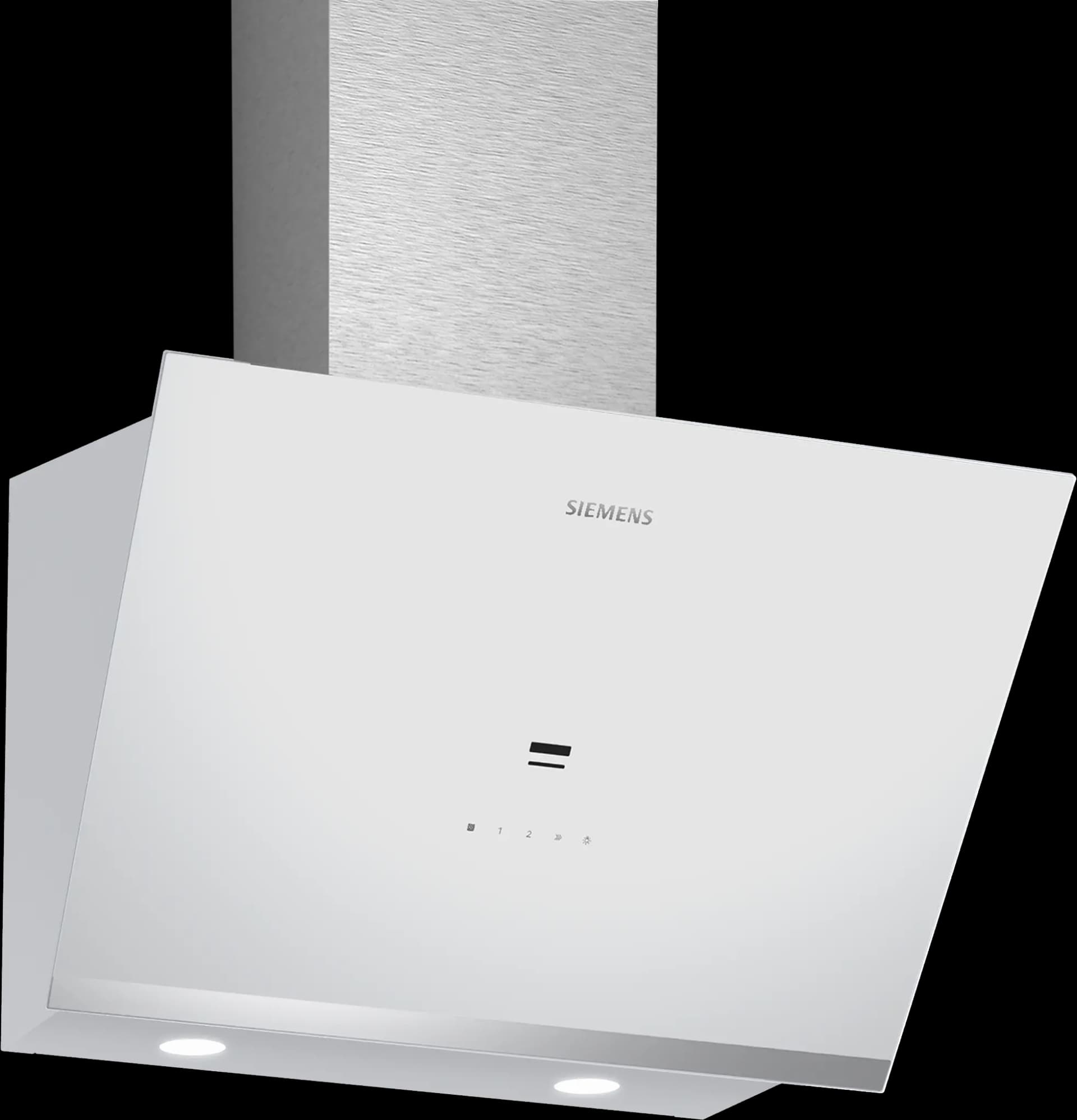 iQ500 Duvar Tipi Davlumbaz 60 cm Beyaz Cam Yüzey, Beyaz