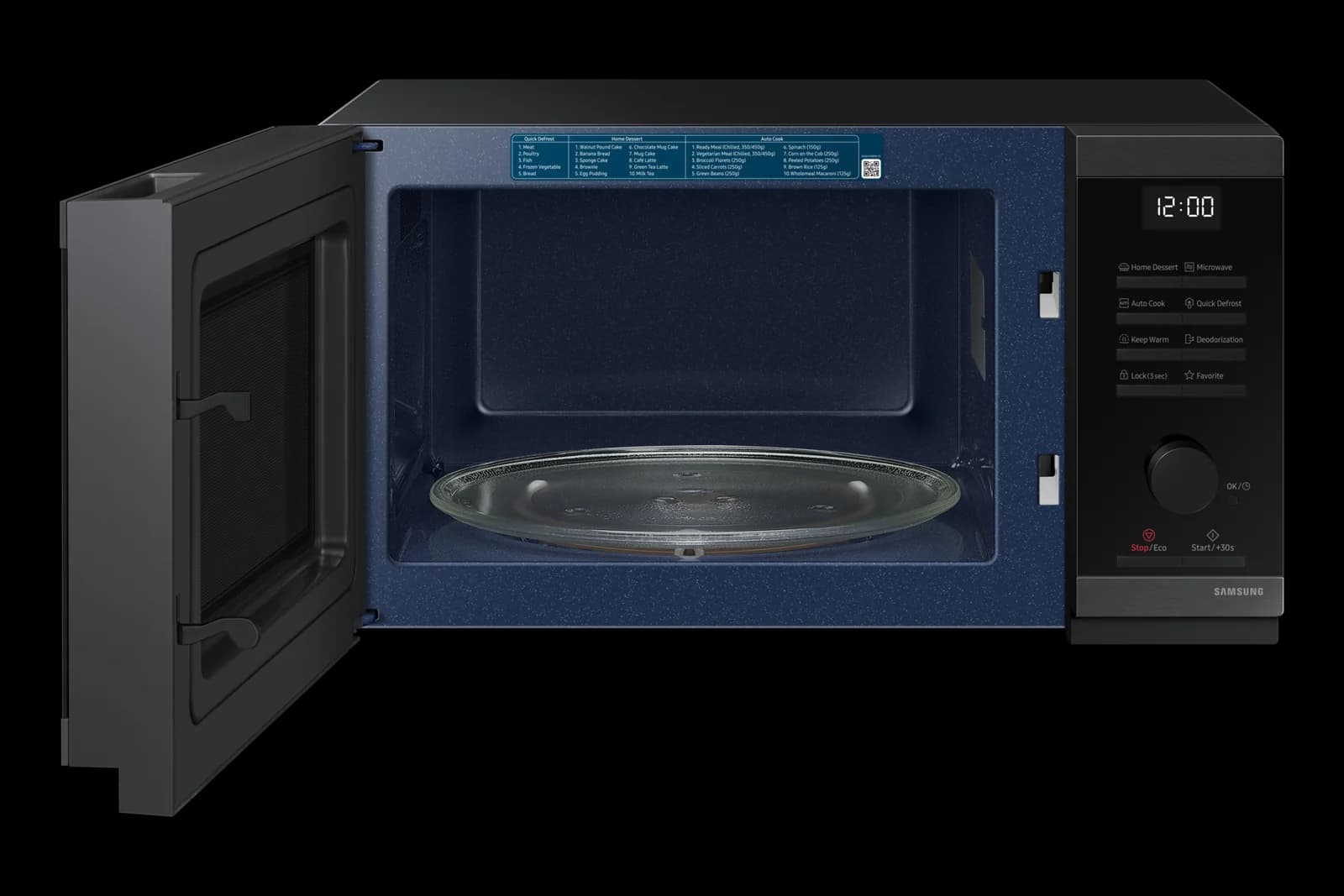 Solo Mikrodalga Fırın Seramik İç Yüzey ve Otomatik Pişirme Özellikli 23L