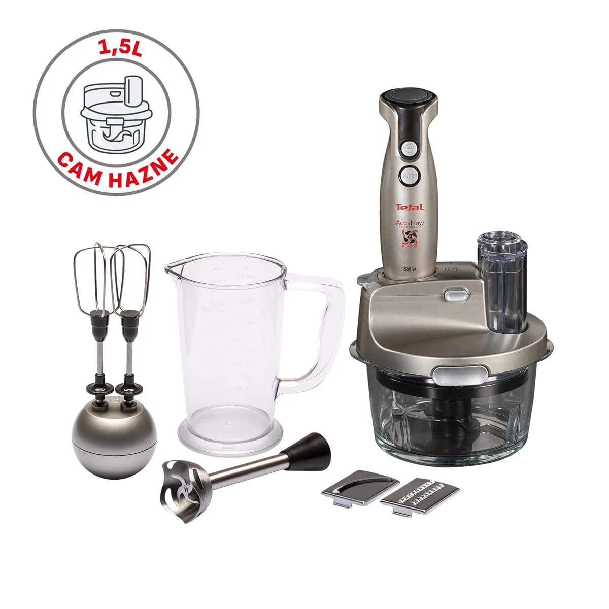 Powelix Activflow Expert 1500 W Gümüş Blender