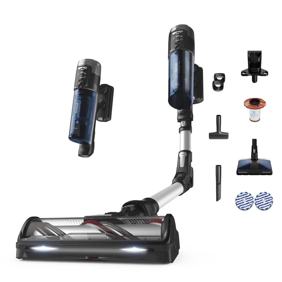 TY9AC X-force Flex 13.60 Allergy Aqua Aerospin Kablosuz Şarjlı Dikey Süpürge - 150 Air Watt