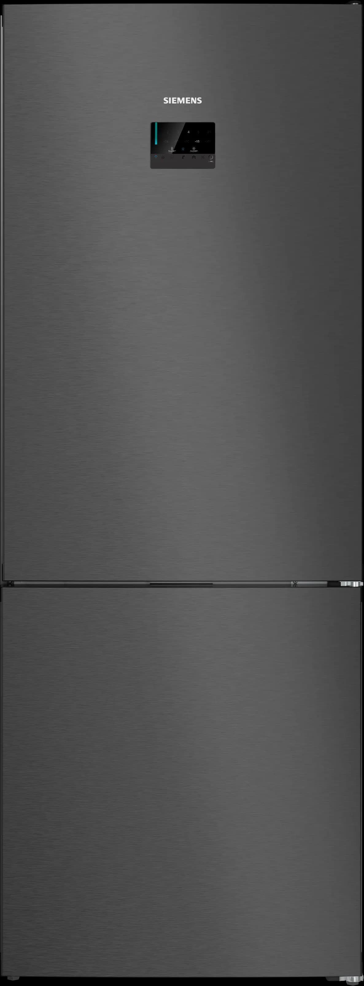 iQ300 Alttan Donduruculu Buzdolabı 186.2 x 69.5 cm BlackSteel