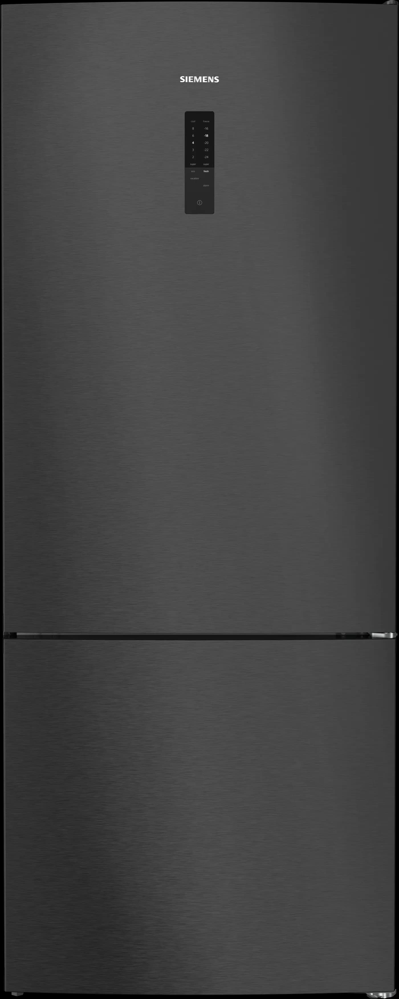iQ500 Alttan Donduruculu Buzdolabı 186 x 75 cm BlackSteel