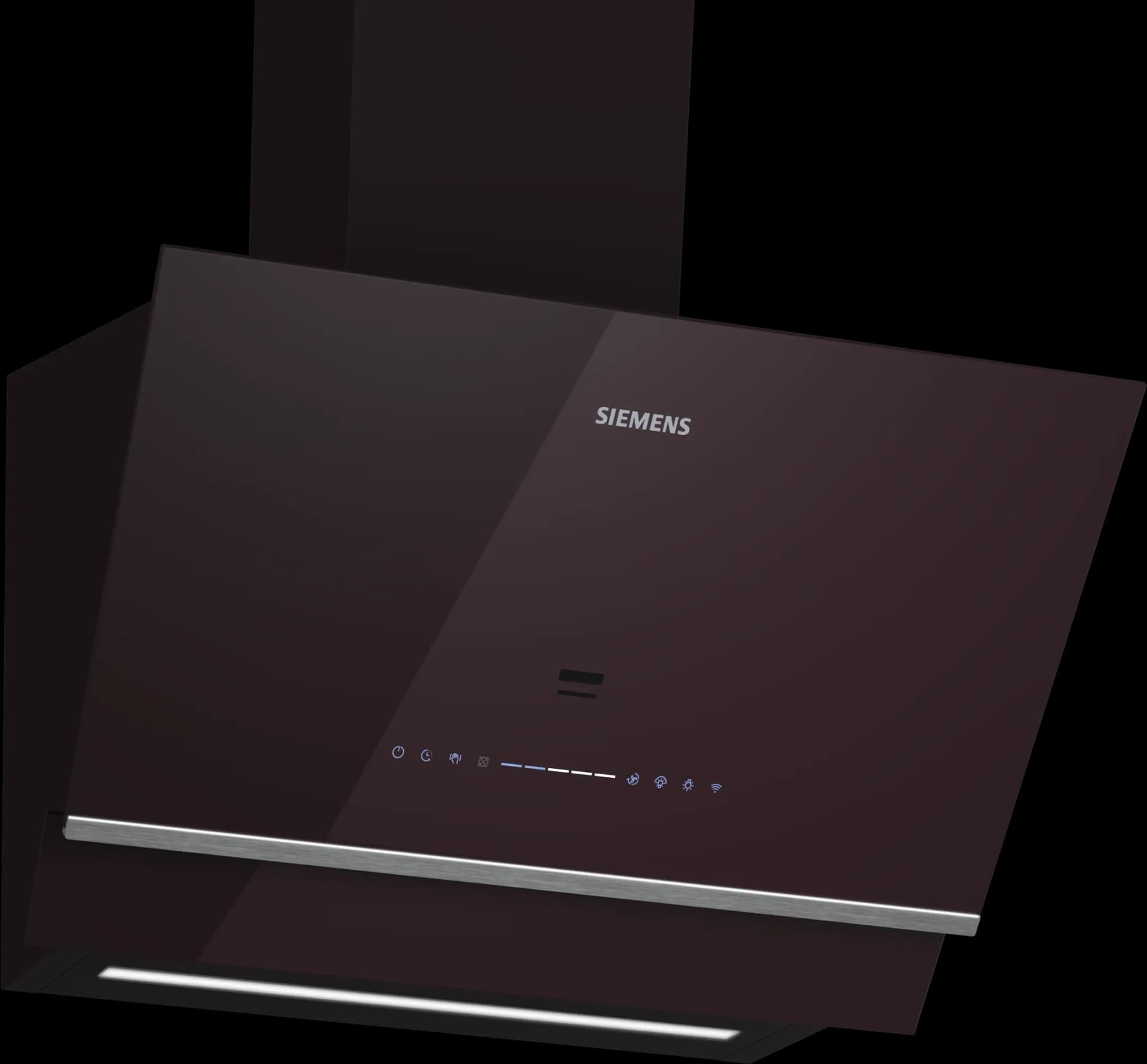 iQ700 Duvar Tipi Davlumbaz 60 cm Siyah Cam, Siyah