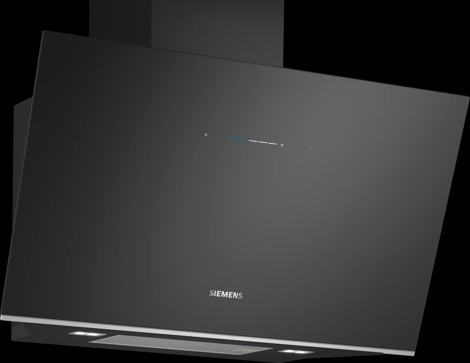 iQ700 Duvar Tipi Davlumbaz 90 cm Siyah Cam, Siyah